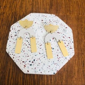 madewell | modernism half-drop earrings✨